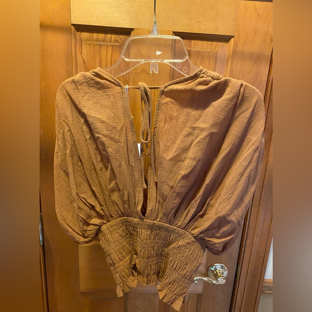 Rust Crop Top - image 2